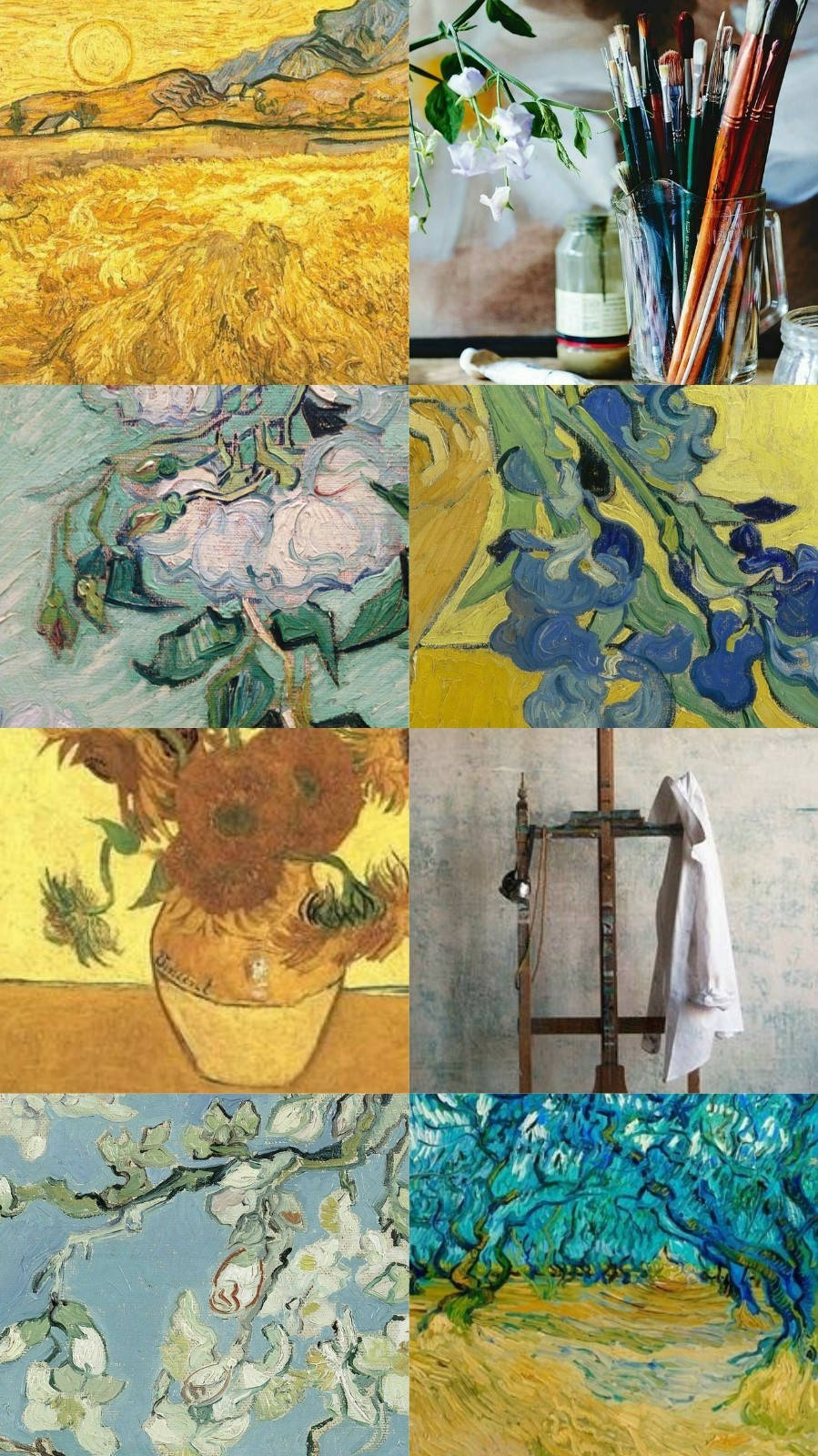Vincent Van Gogh Aesthetic Painting Wallpaper