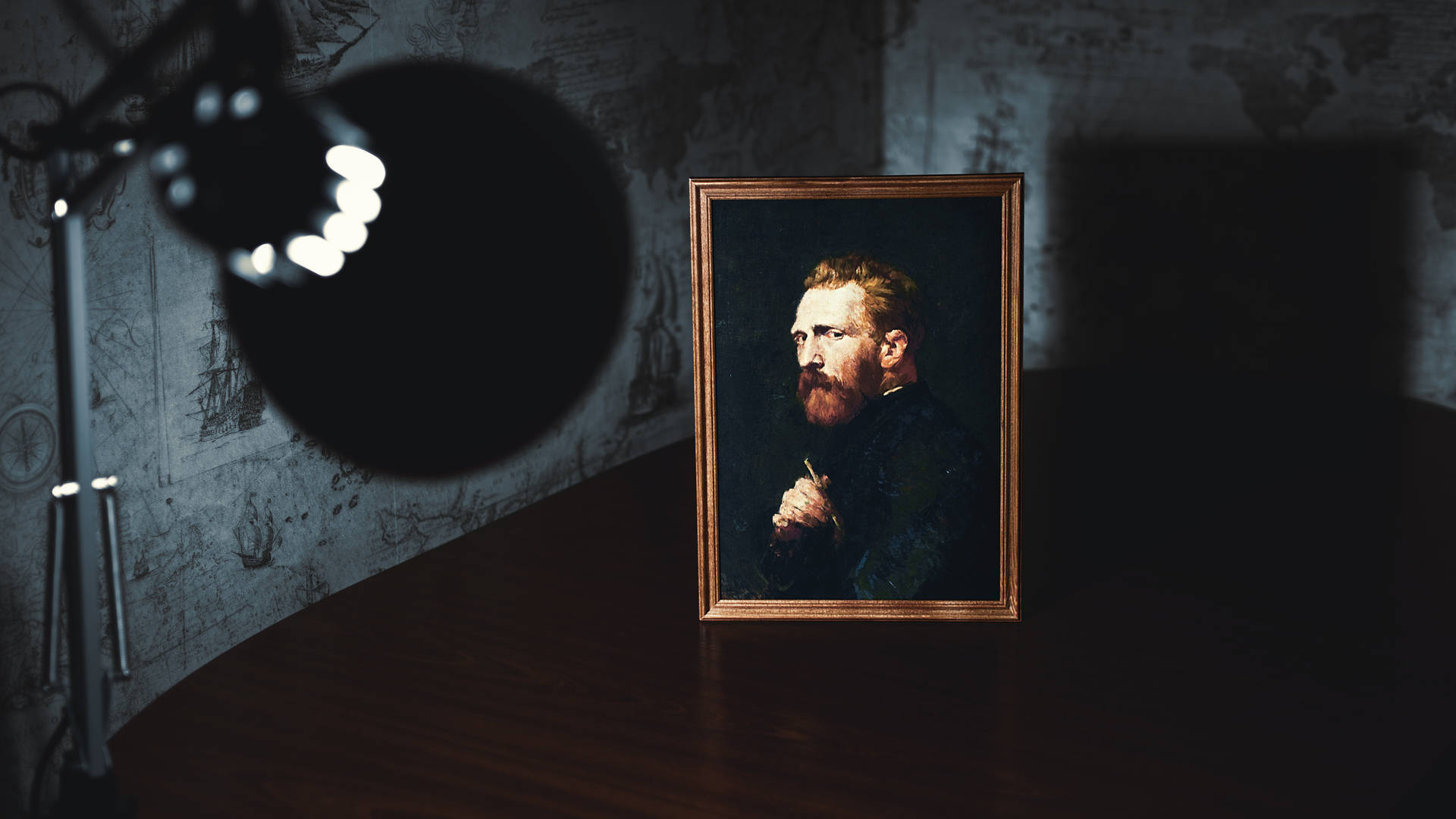 Vincent Van Gogh Picture Frame Wallpaper
