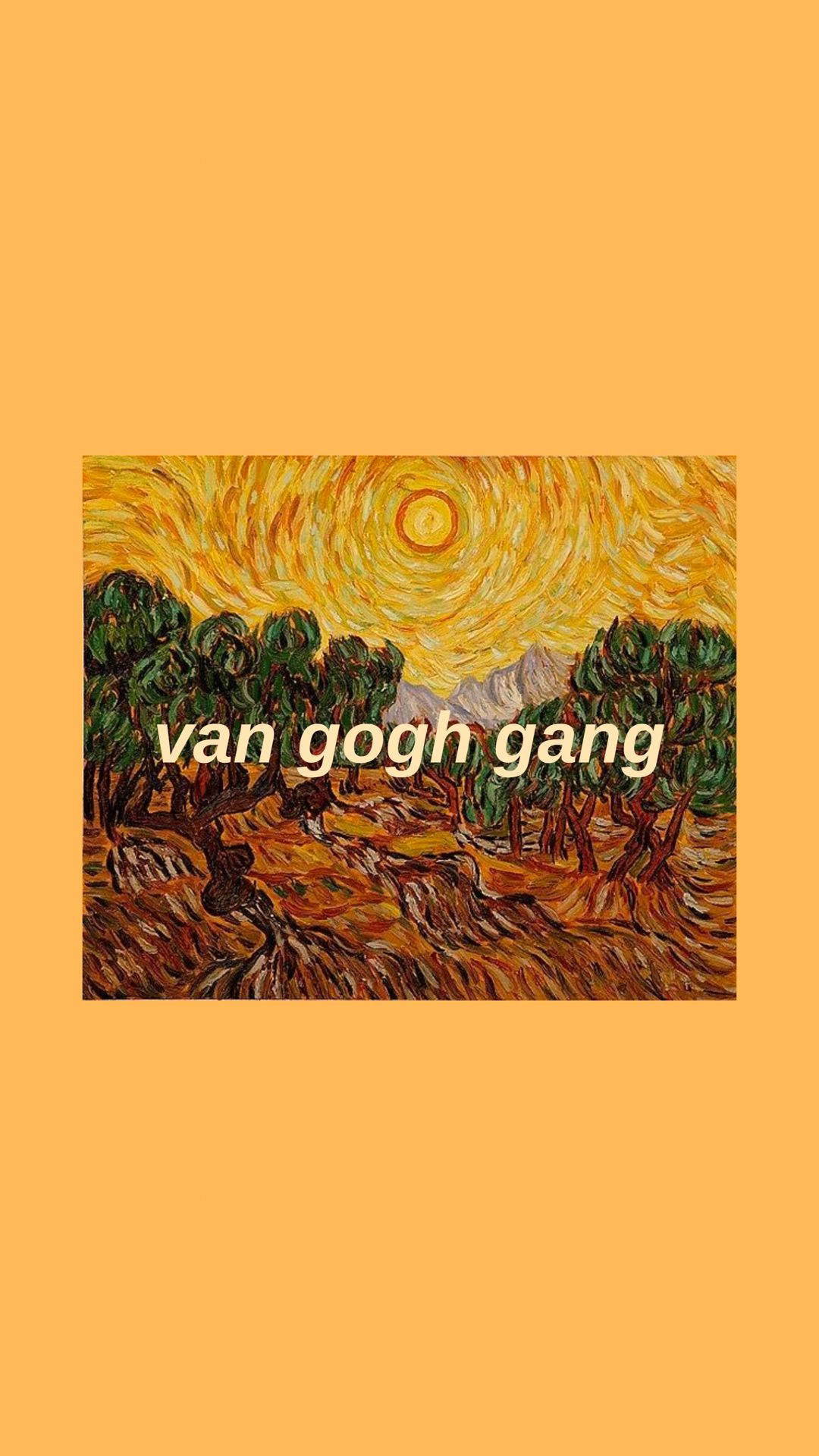 Vincent Van Gogh Yellow Wallpaper
