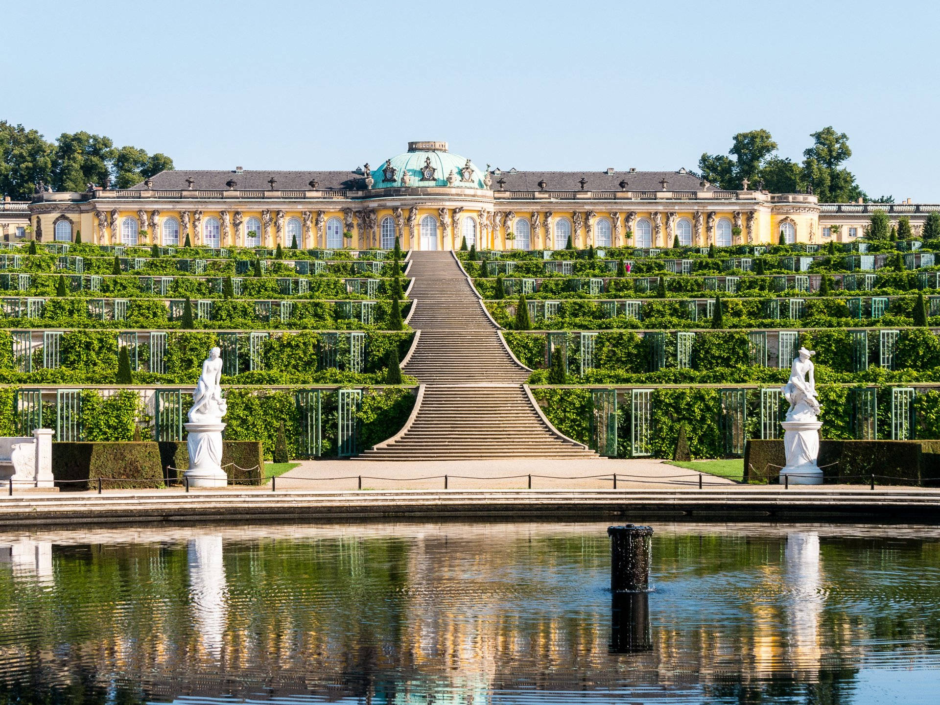 Vineyard Terraces Sanssouci Palace Potsdam Picture