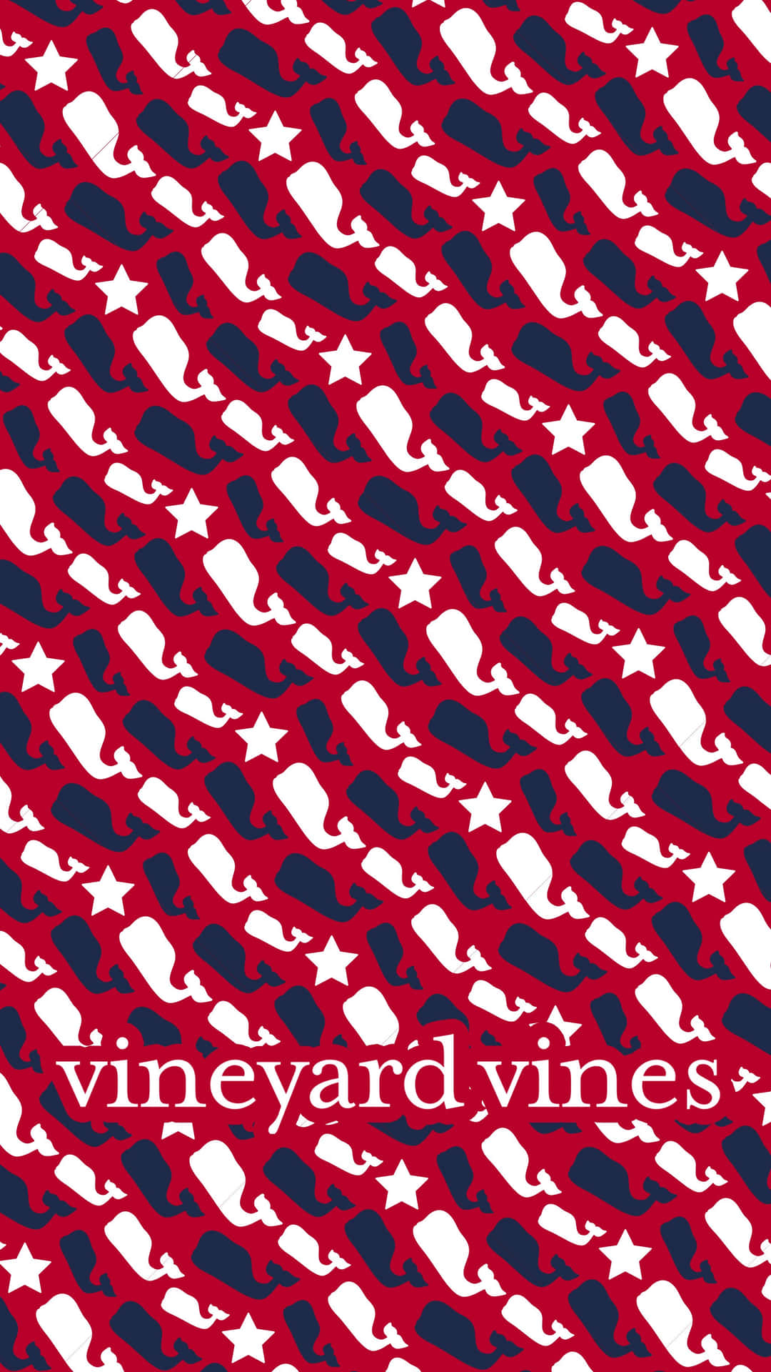 Vineyard Vines Red And Blue Wallpaper