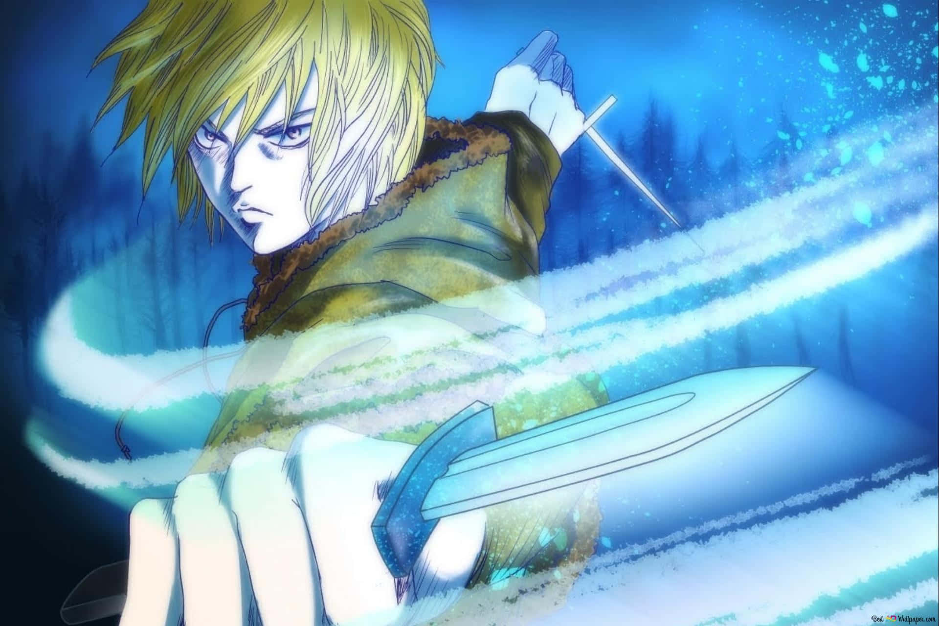 A team of brave warriors begin the pillars of their long and arduous journey in Vinland Saga.