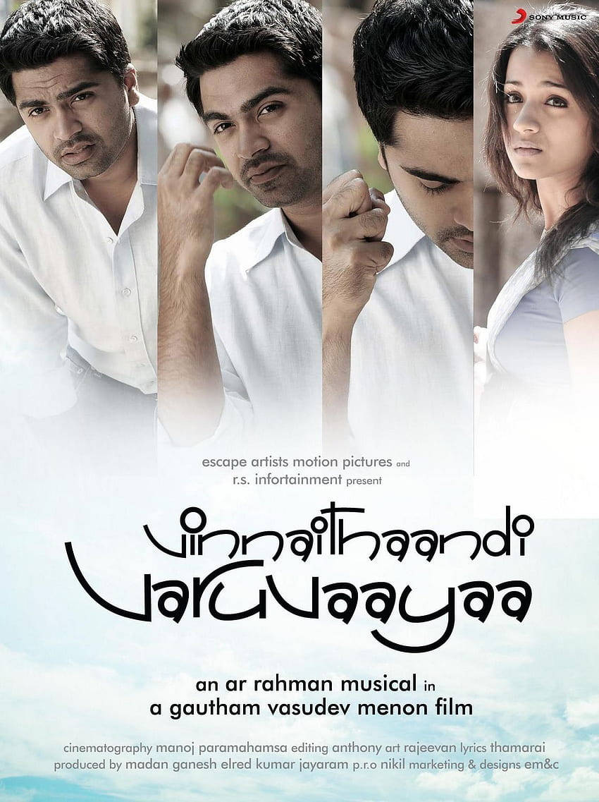 Vinnaithandi Varuvaya HD Promo Poster Wallpaper