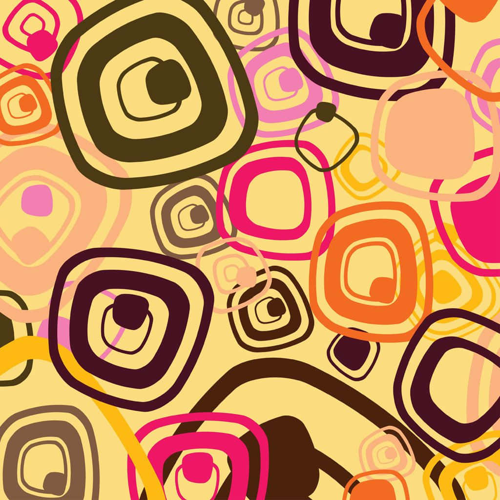 "A flash from the past: Celebrate the 60s with this vintage style illustration" Wallpaper