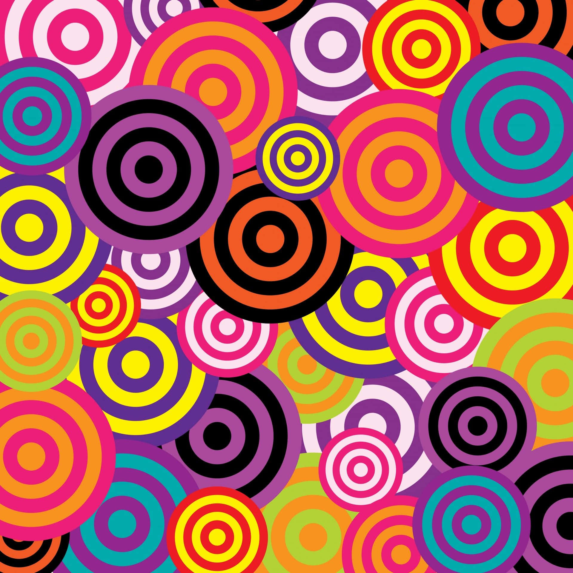Take a Trip Back to the 60s in This Groovy Vintage Design Wallpaper