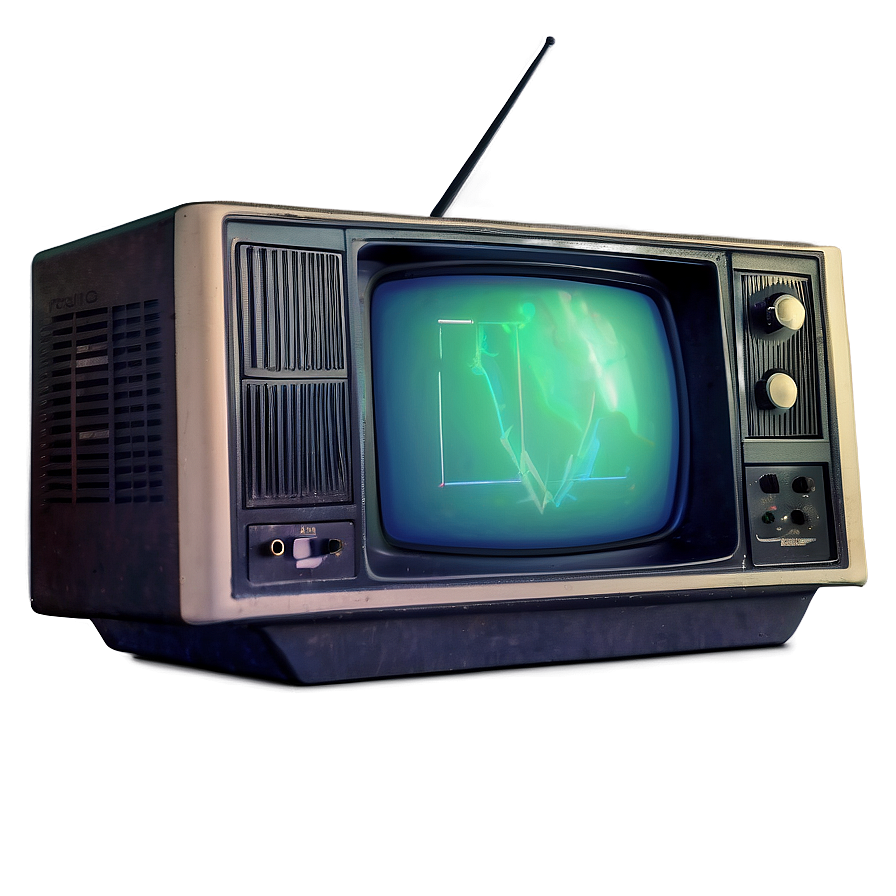 Vintage 80s Tv Graphics Png Mpw PNG