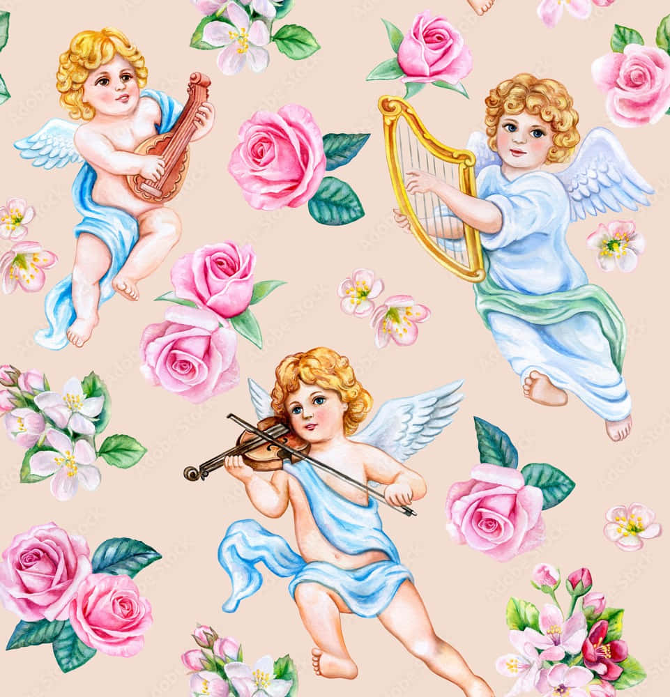 Heaven-sent beauty Wallpaper