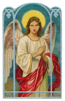 Vintage Angel Illustration PNG