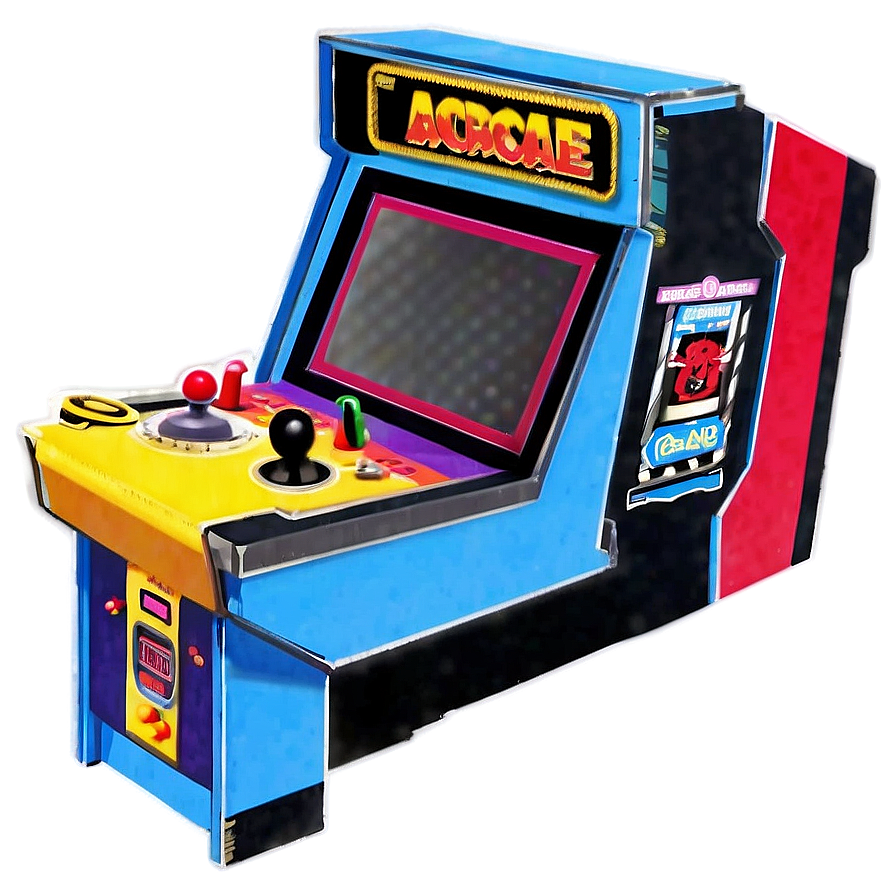 Vintage Arcade Console Png 80 PNG