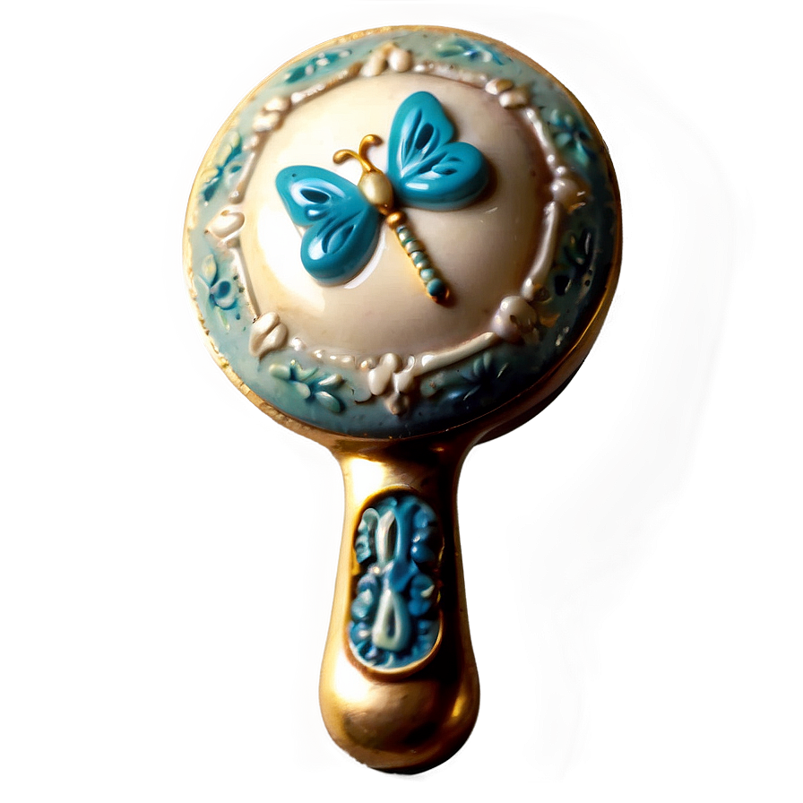 Vintage Baby Rattle Png 06202024 PNG