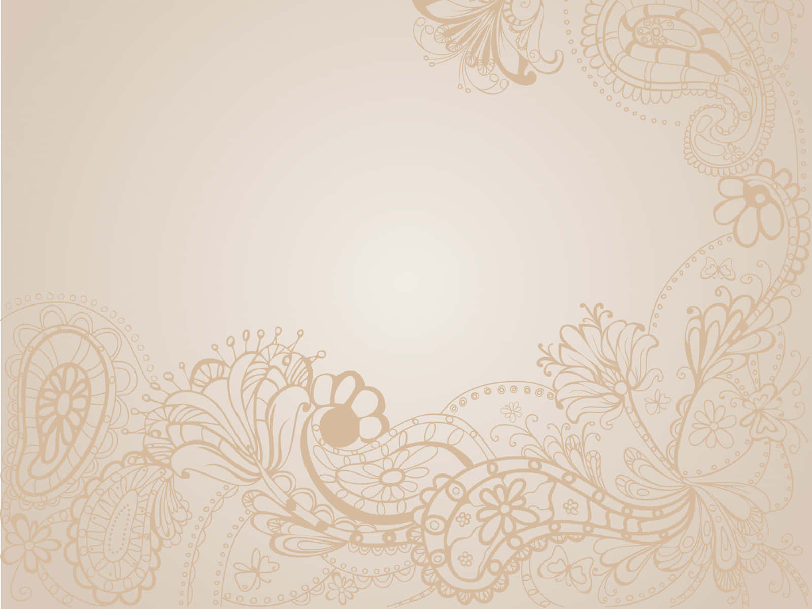 an ornate background with floral motifs vector