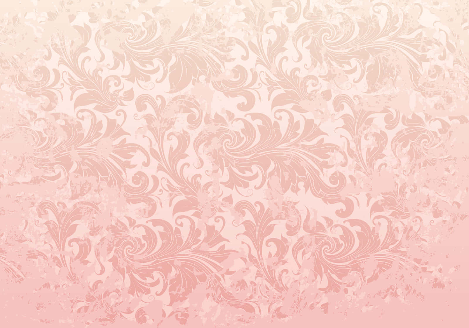 Unosfondo A Pattern Floreale Rosa E Bianco