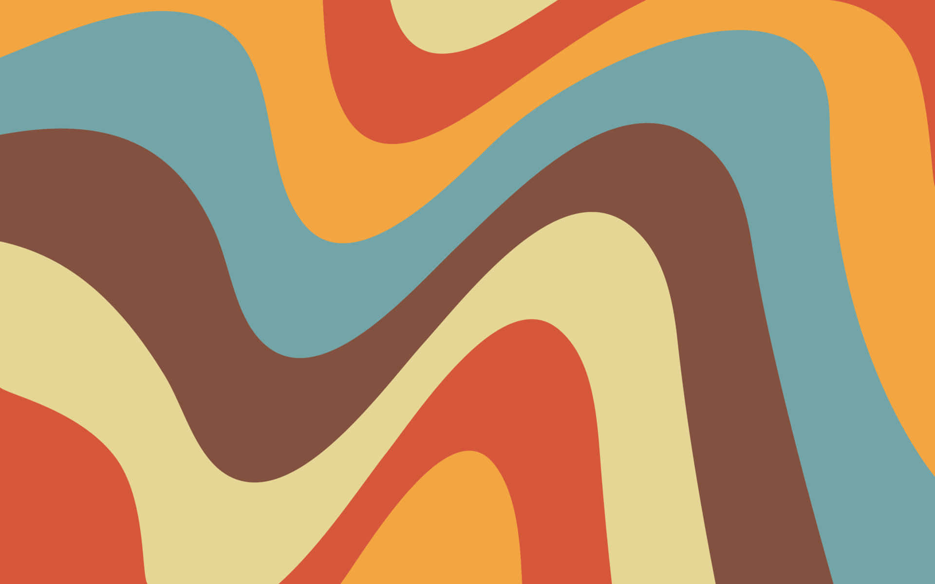 a colorful abstract pattern with wavy lines