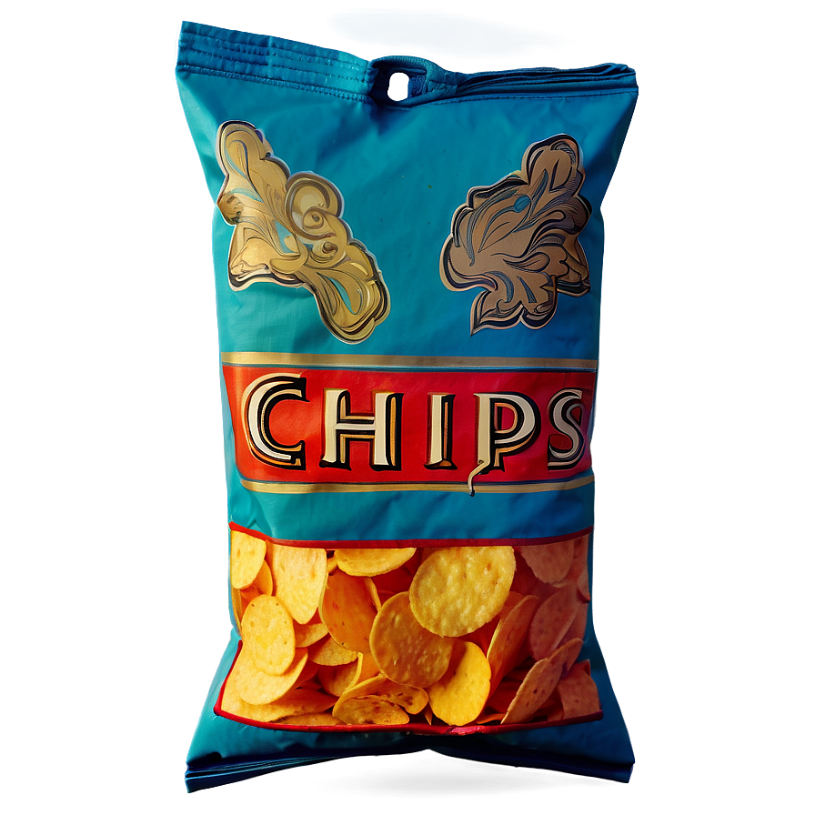 Vintage Bag Of Chips Png 60 PNG