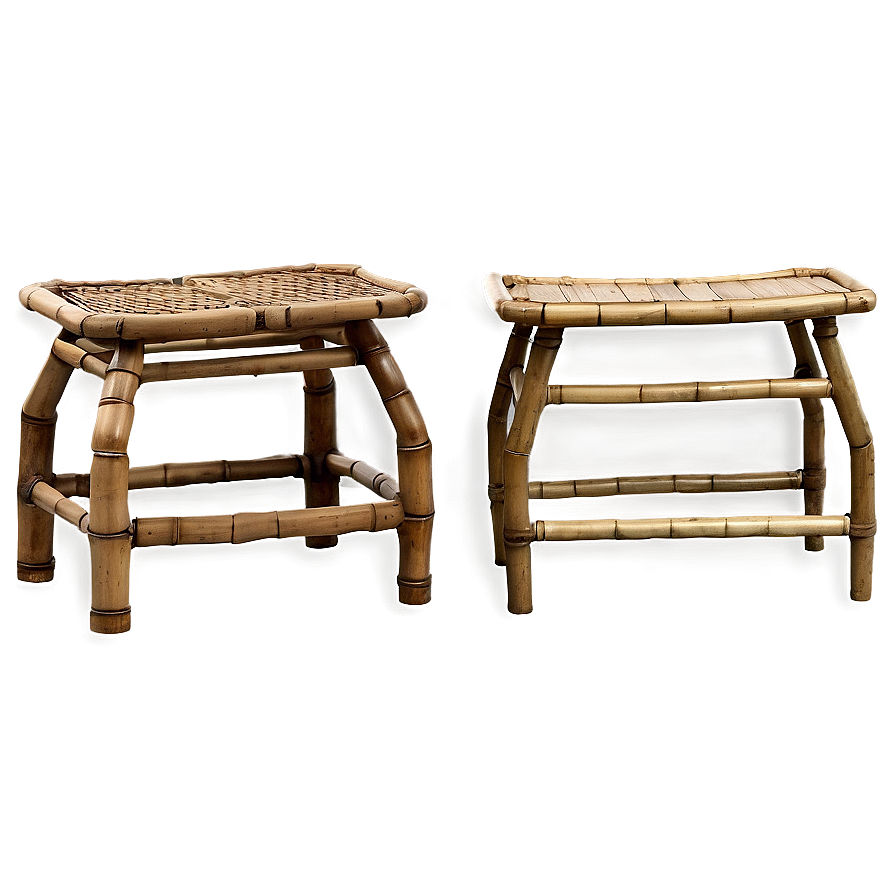 Vintage Bamboo Furniture Png 05232024 PNG