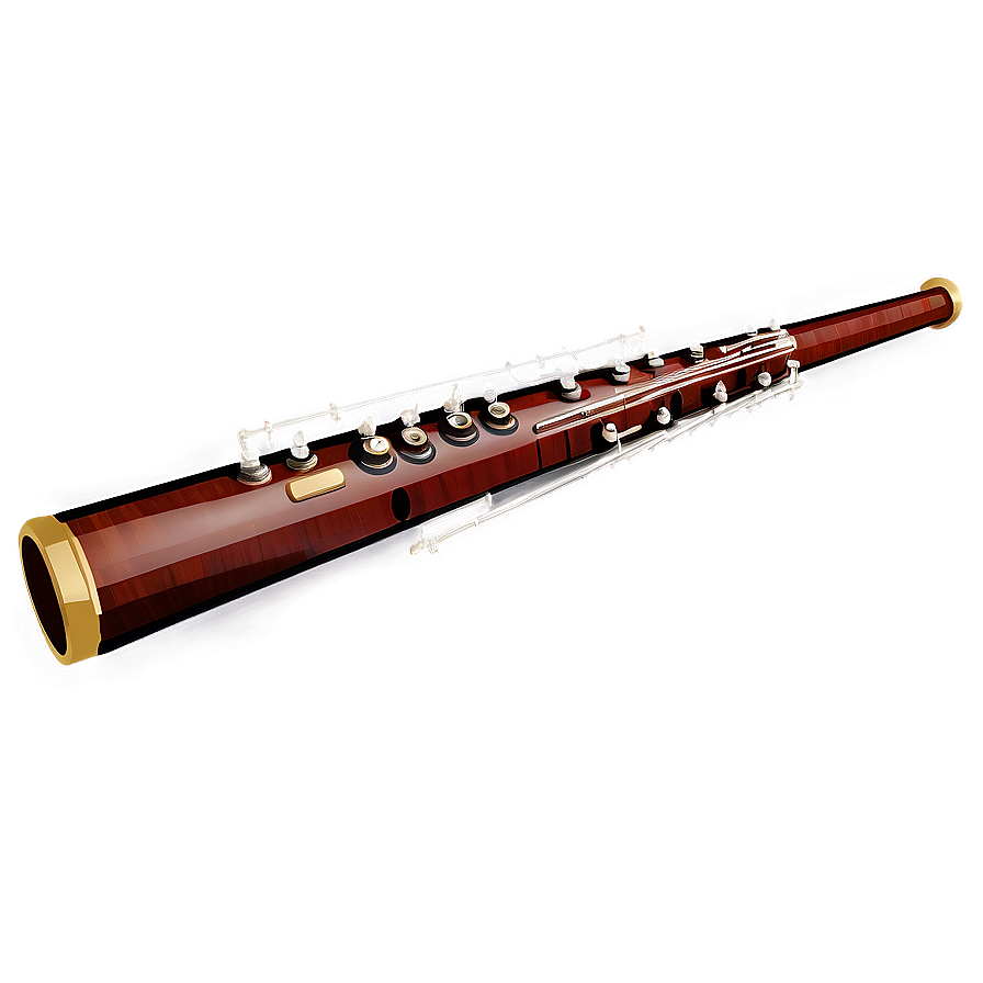 Vintage Bassoon Graphic Png 62 PNG