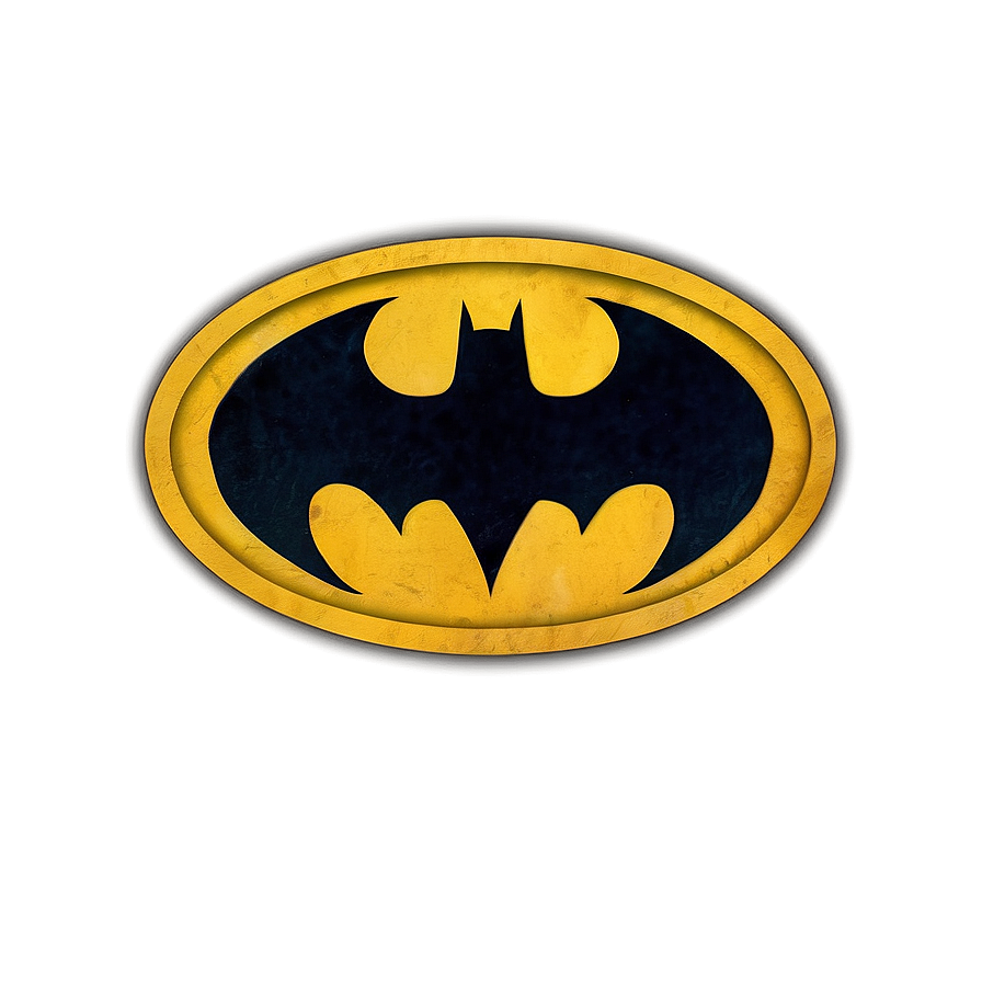 Download Vintage Batman Logo Art Png Vbk | Wallpapers.com