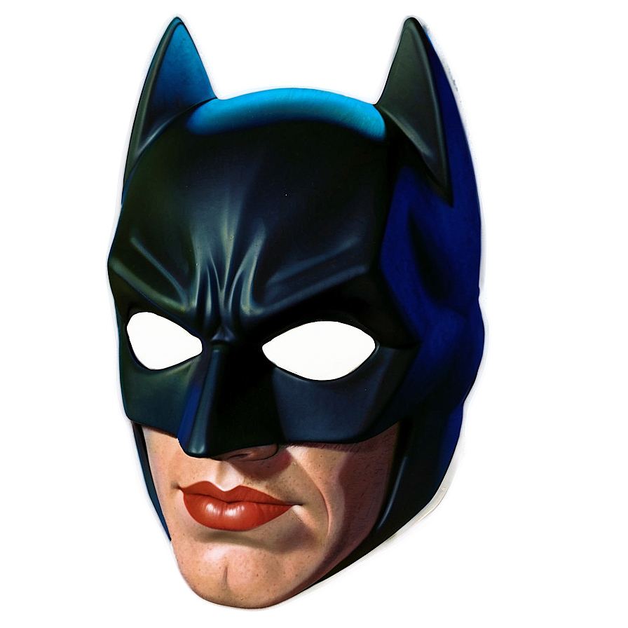 Vintage Batman Mask Drawing Png 05252024 PNG