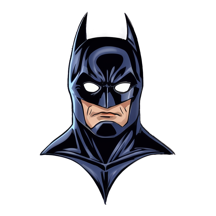 Download Vintage Batman Mask Drawing Png Syc49 | Wallpapers.com