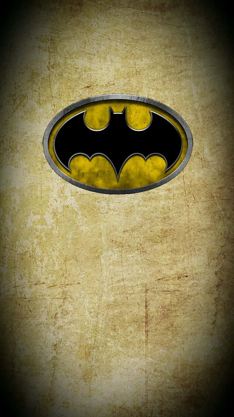 Vintage_ Batman_ Symbol_ Background Wallpaper