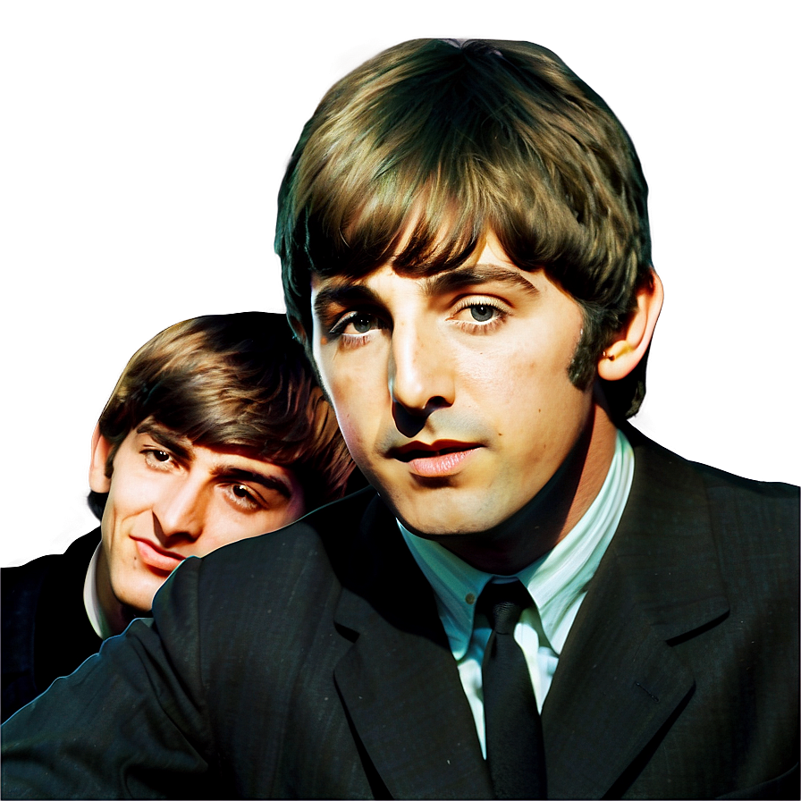 Download Vintage Beatles Poster Png 06232024 | Wallpapers.com