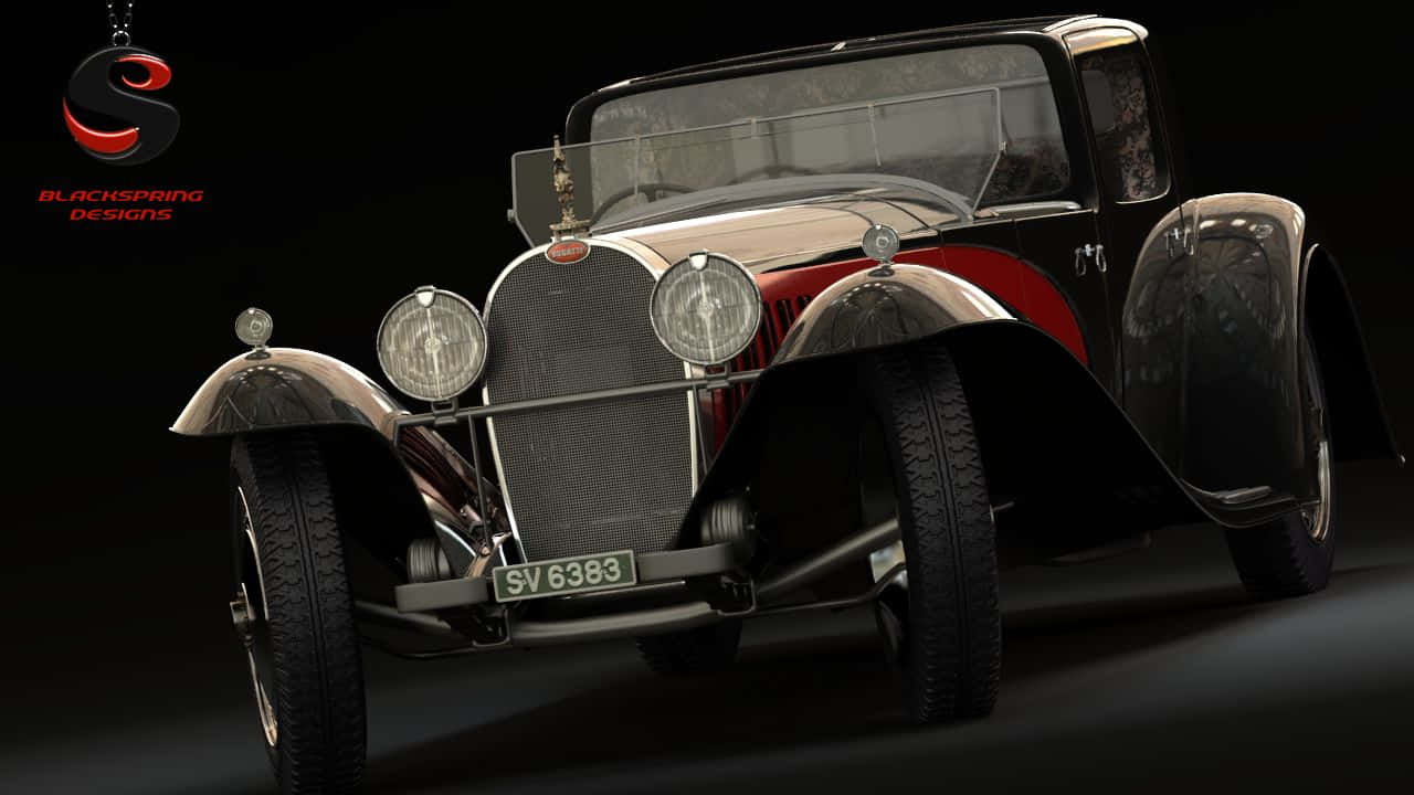 Vintage Beauty: 1926 Bugatti Type 41 Royale. Wallpaper
