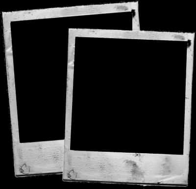 Vintage Blank Polaroid Frames PNG