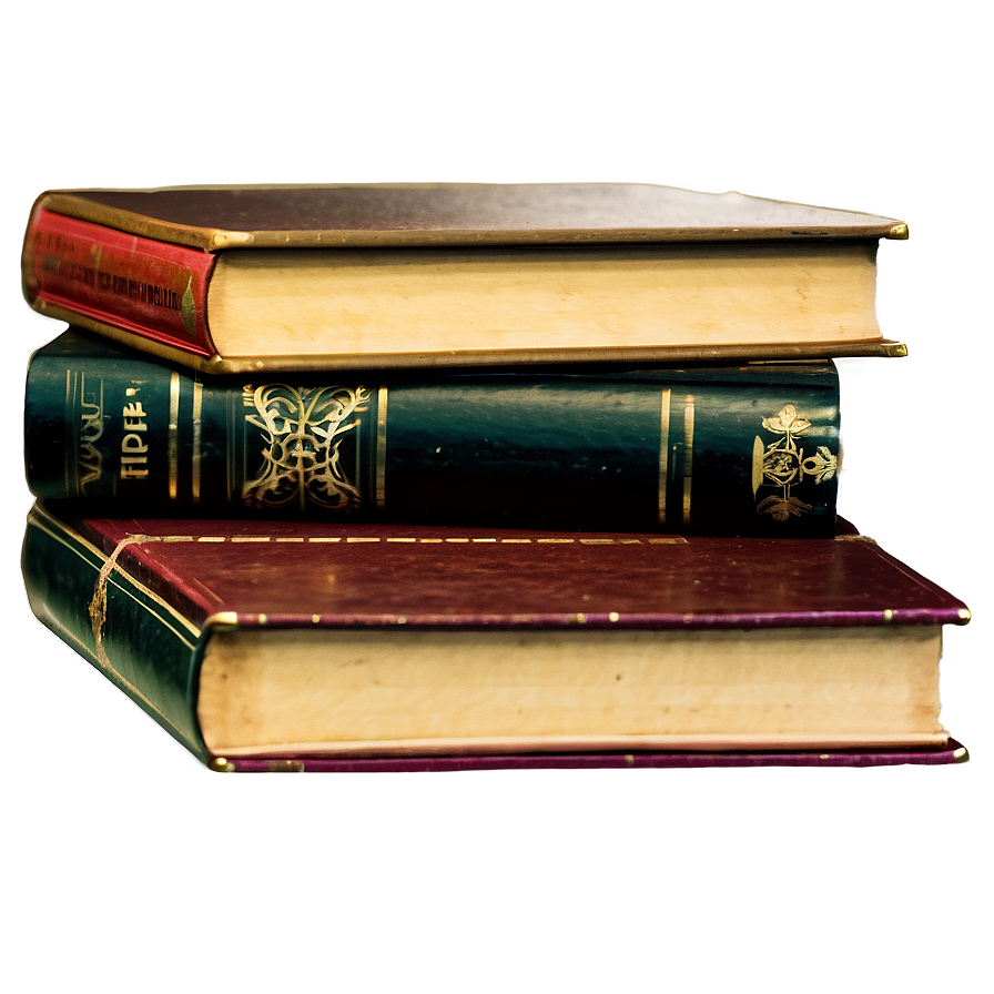 Vintage Book Png Urx PNG