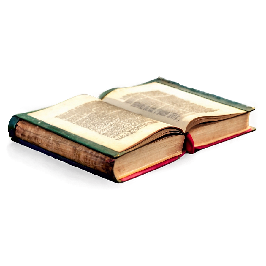 Vintage Book Transparent Png Dlc15 PNG