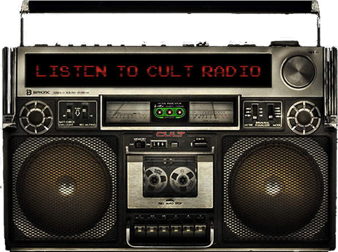 Vintage Boombox Cult Radio PNG