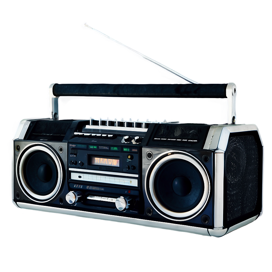 Vintage Boombox Png Ier PNG