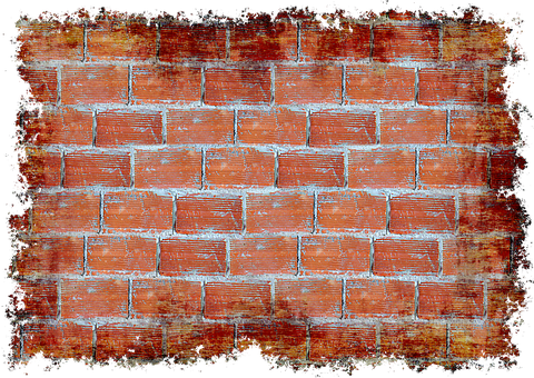 Vintage Brick Wall Texture PNG