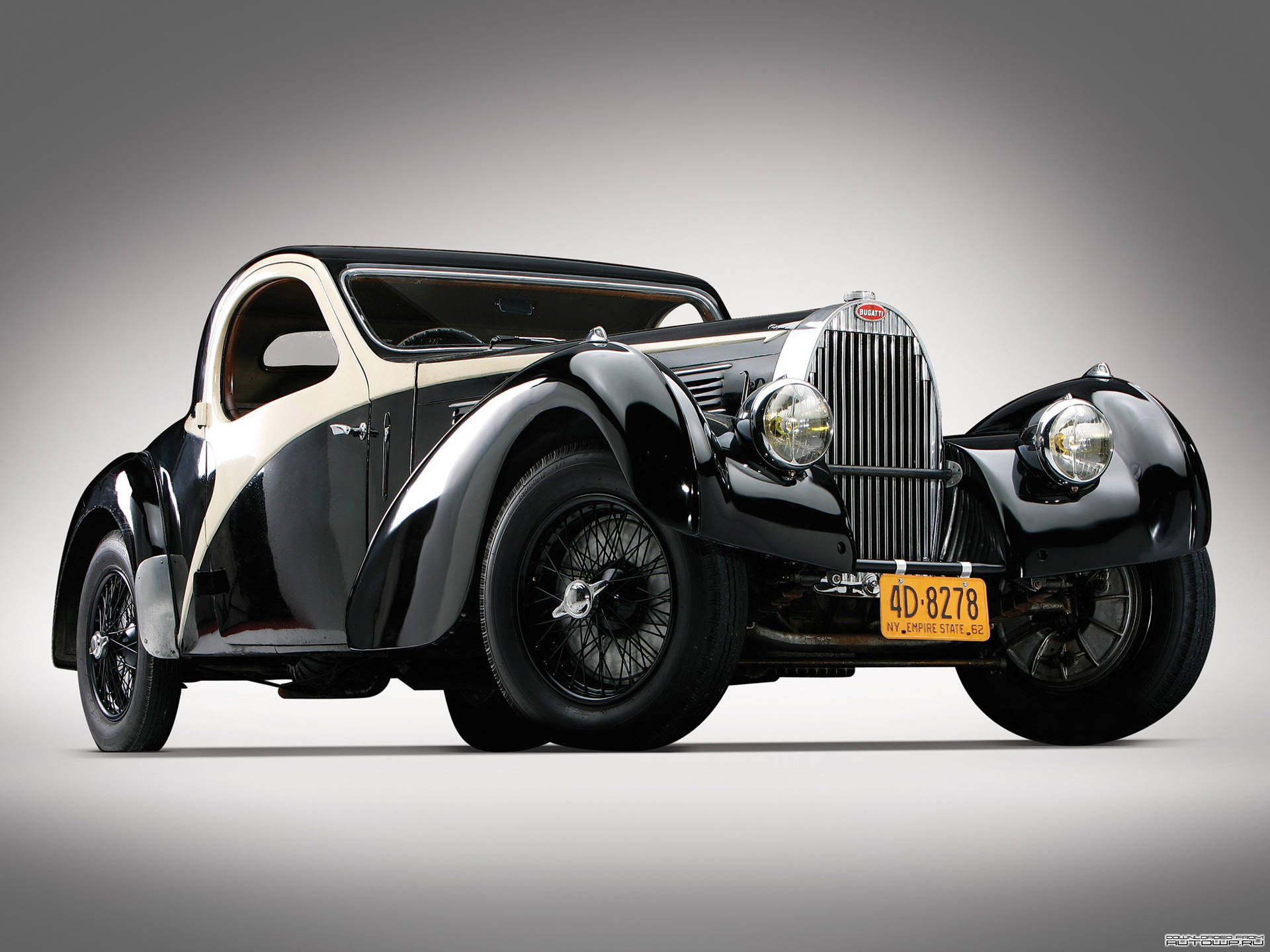 Bugatti Grand Tourer D'epoca Iphone Sfondo