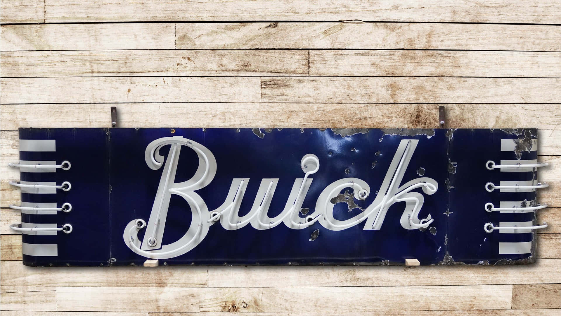 Vintage Buick Neon Sign Wallpaper