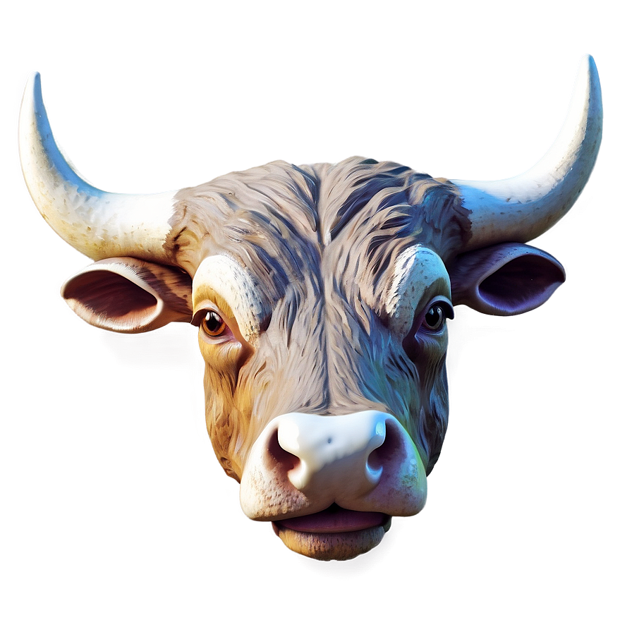 Vintage Bull Head Drawing Png Wfk PNG