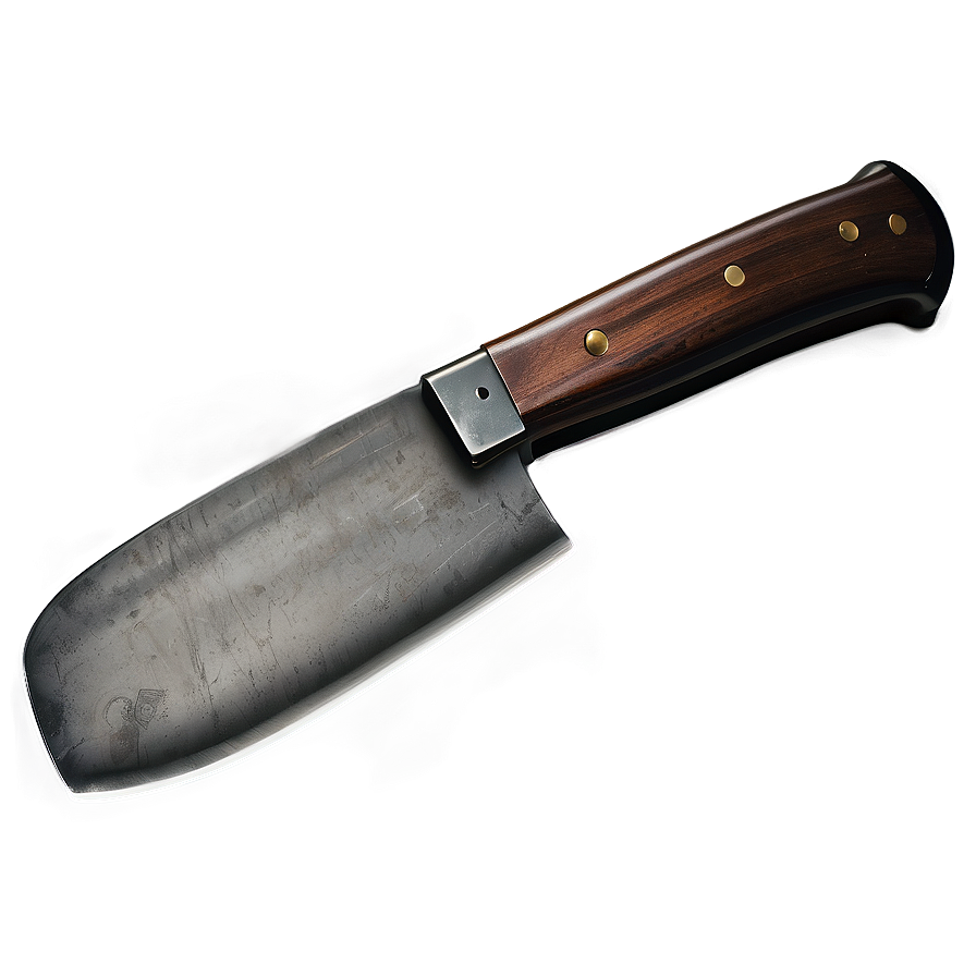 Vintage Butcher Knife Design Png 38 PNG