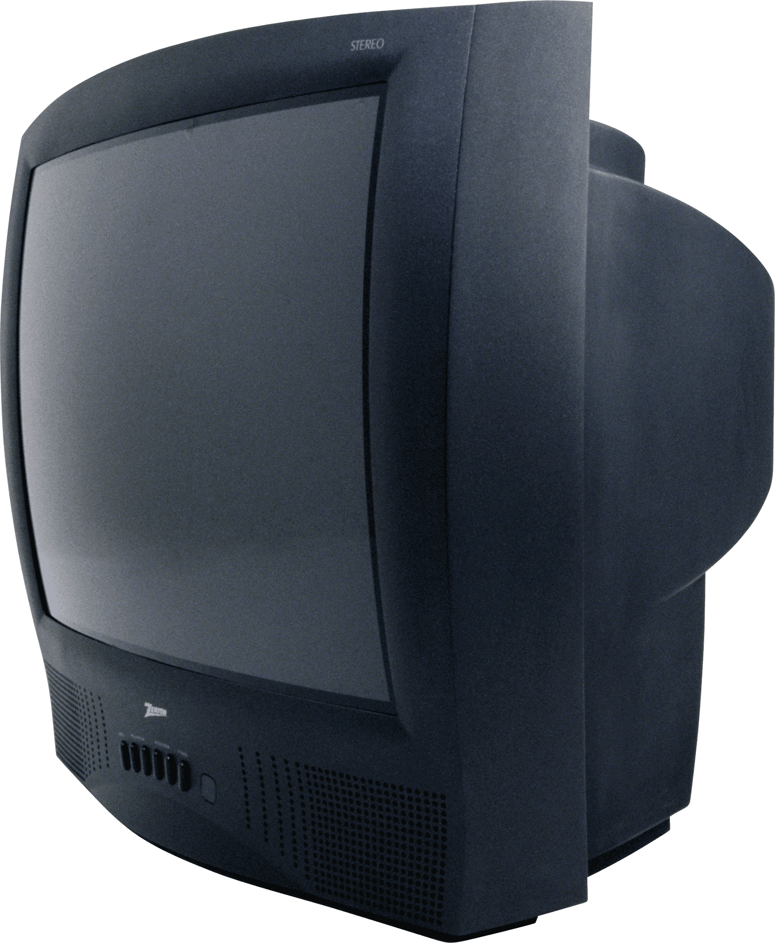 Vintage C R T Television PNG