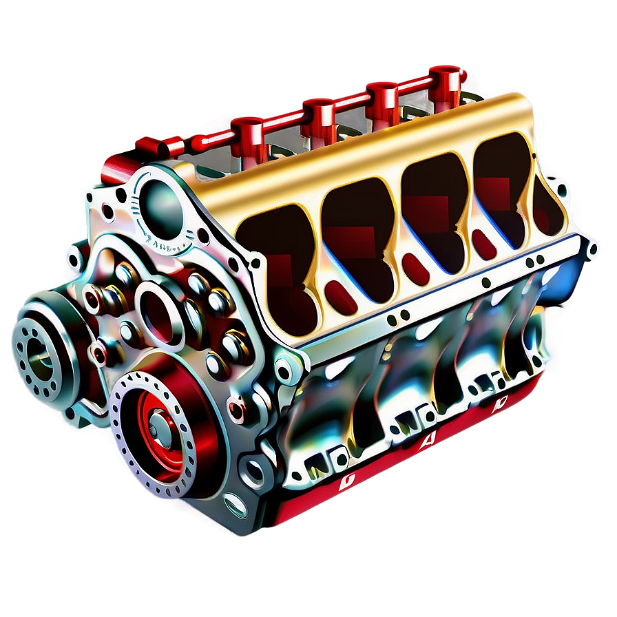 Vintage Car Engine Structure Png 14 PNG