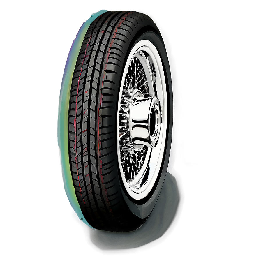 Vintage Car Wheel Png Opy43 PNG