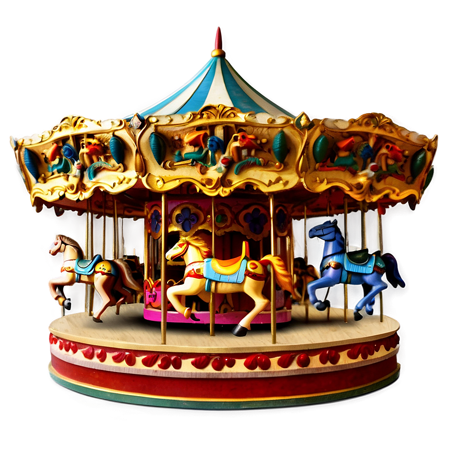 Vintage Carousel Png Tdh PNG