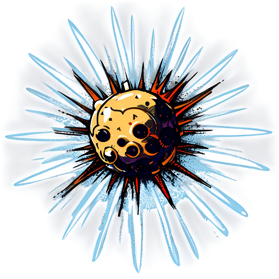 Vintage Cartoon Bomb Explosion Png 06122024 PNG