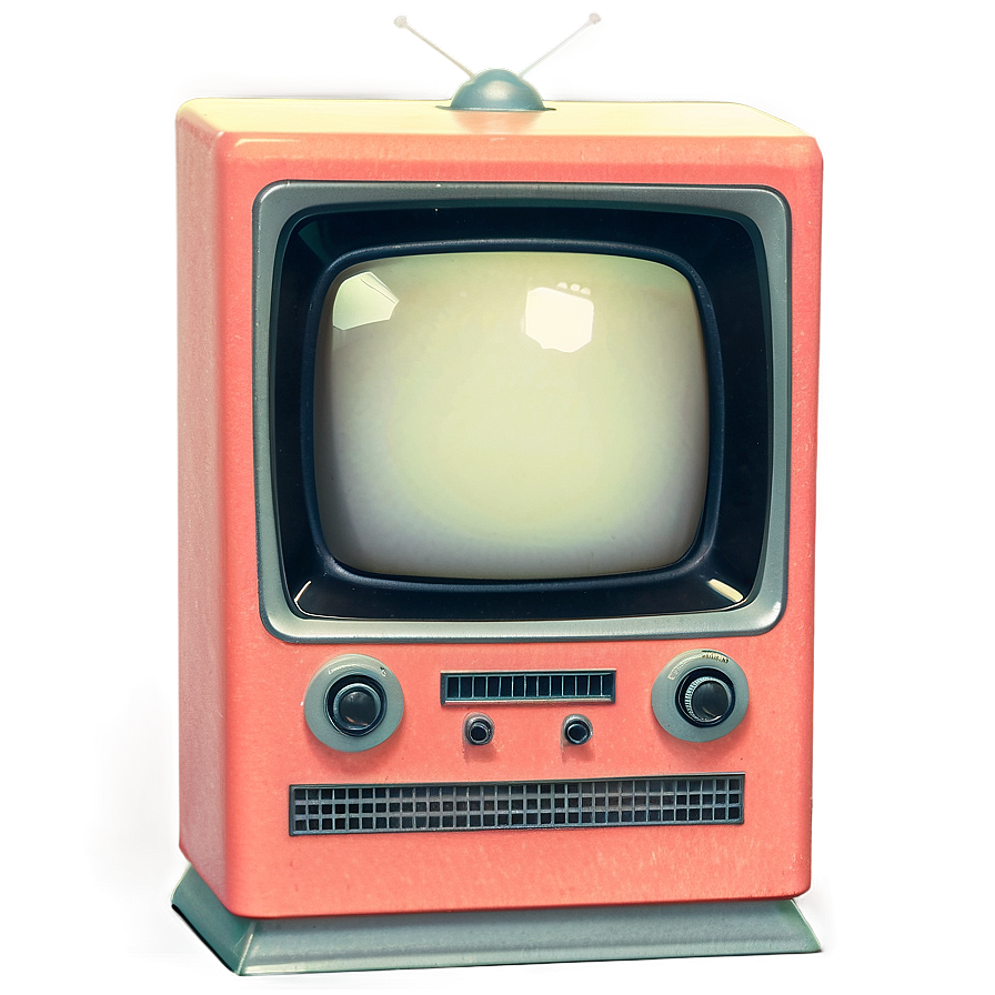 Vintage Cartoon Tv Png 06132024 PNG