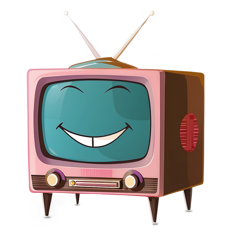 Vintage Cartoon Tv Png 17 PNG