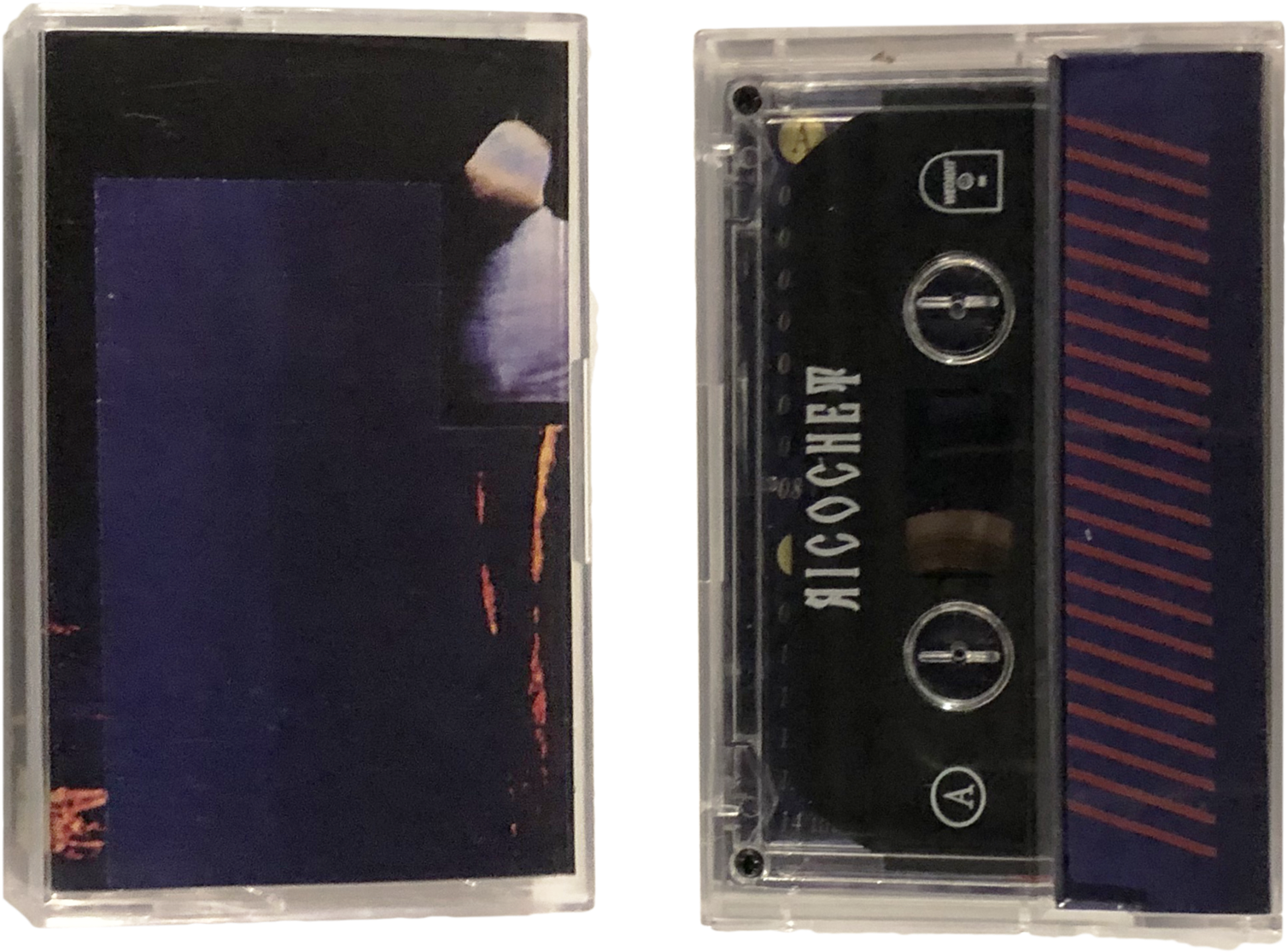 Vintage Cassette Tapewith Case PNG
