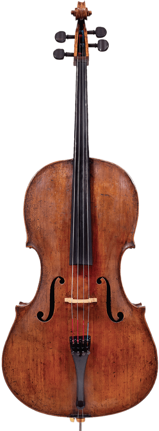 Vintage Cello Front View.png PNG