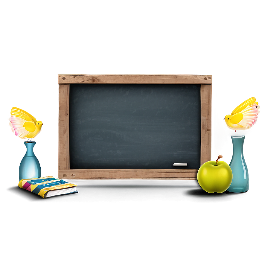 Vintage Chalkboard Png Xkd PNG