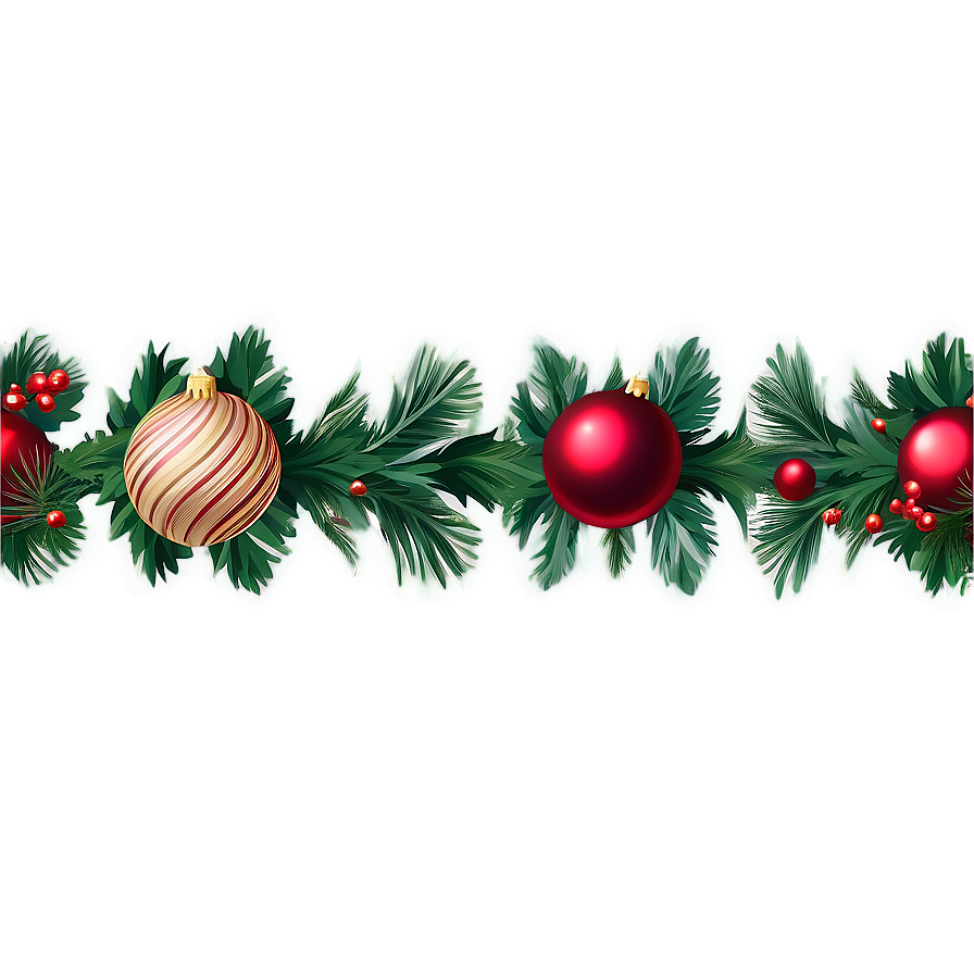 Download Vintage Christmas Border Png Lkh | Wallpapers.com