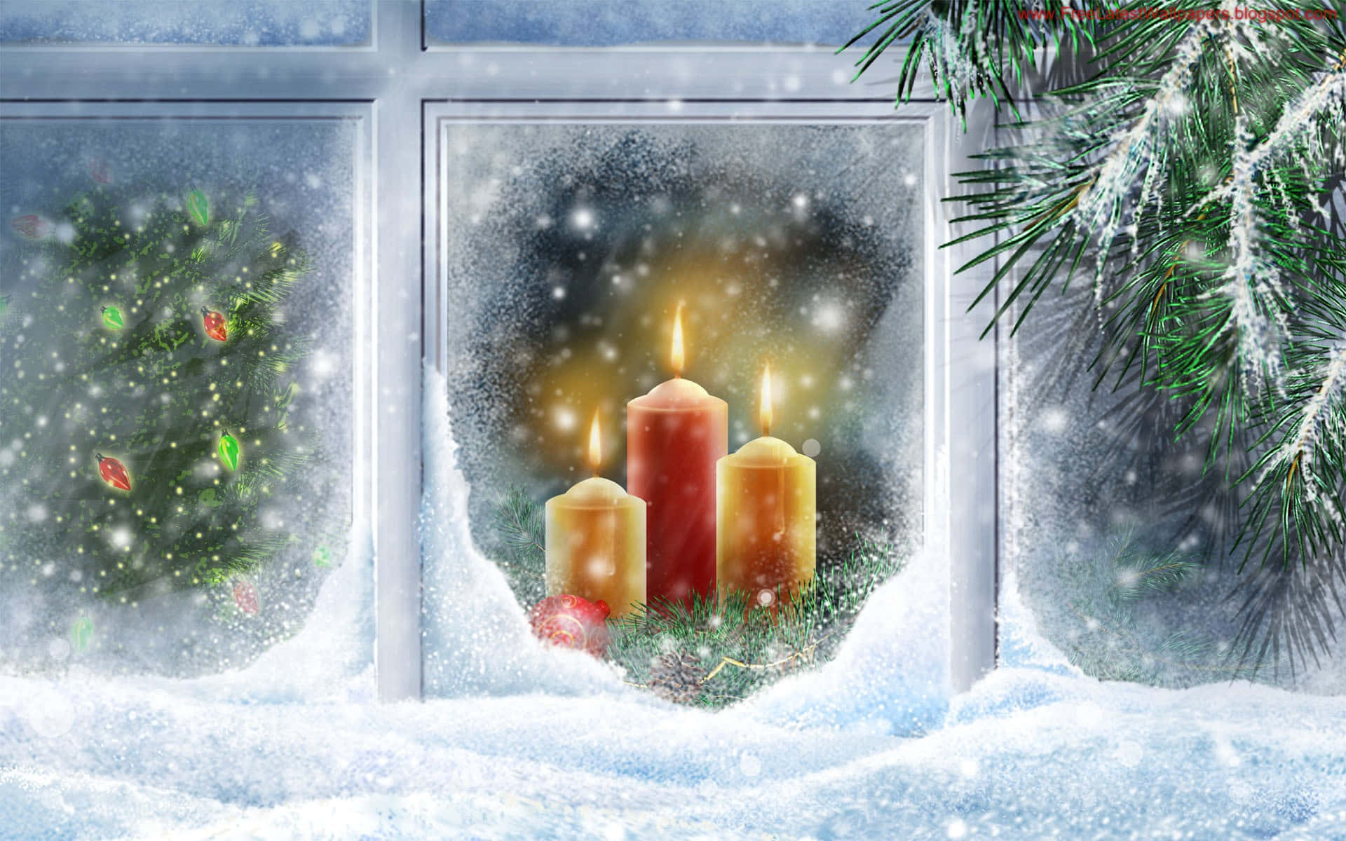 Weihnachtlichehintergrundbilder Für Den Desktop Wallpaper