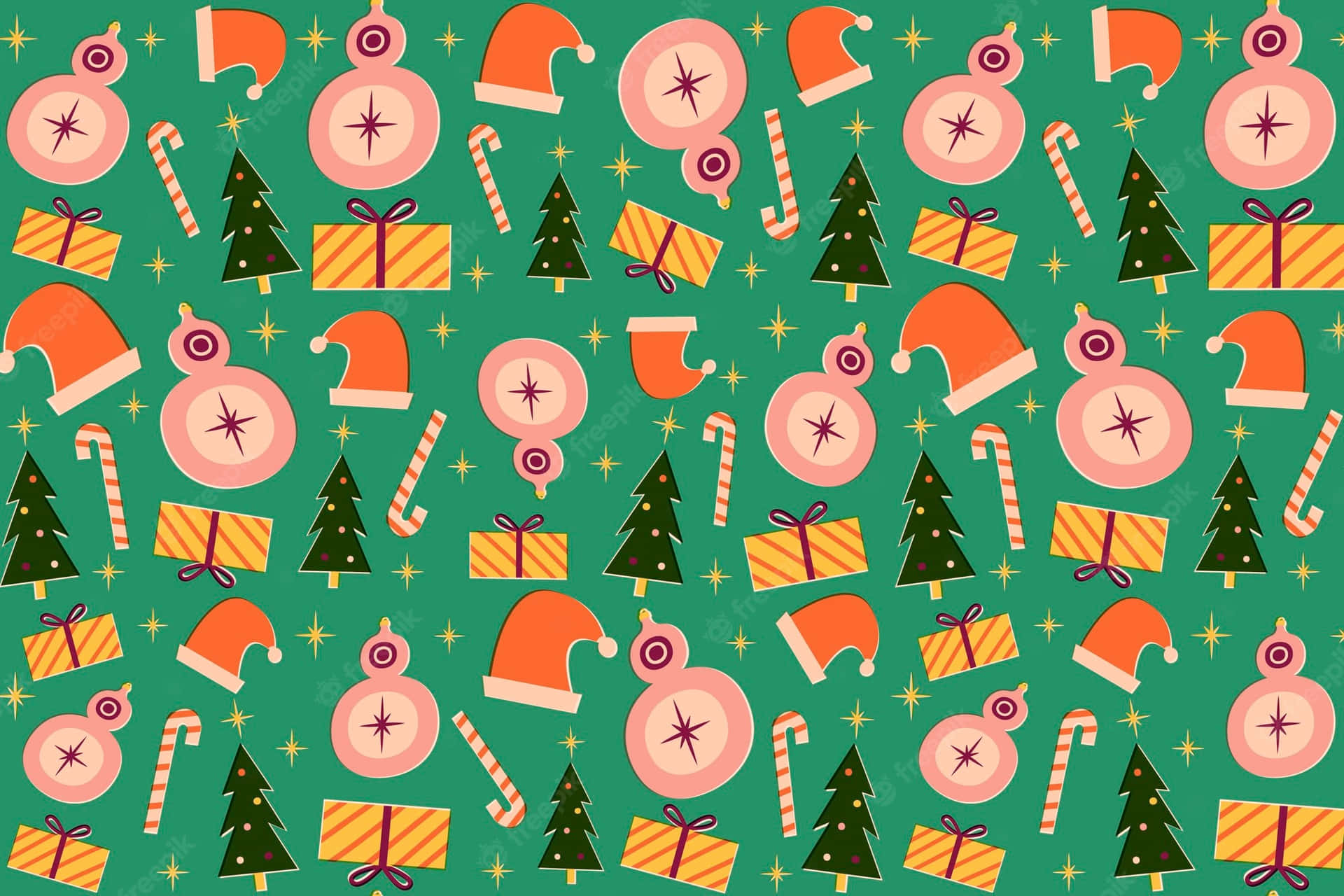 "Holiday cheer with this vintage Christmas!" Wallpaper