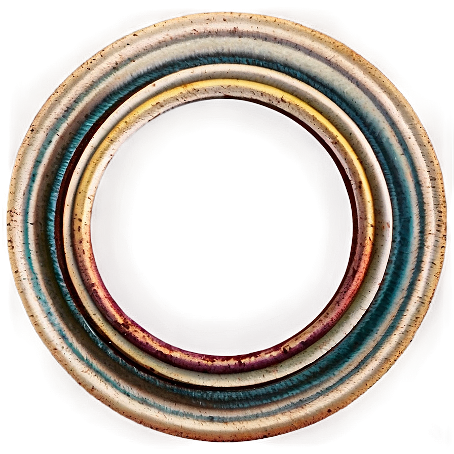 Vintage Circle Texture Png 8 PNG